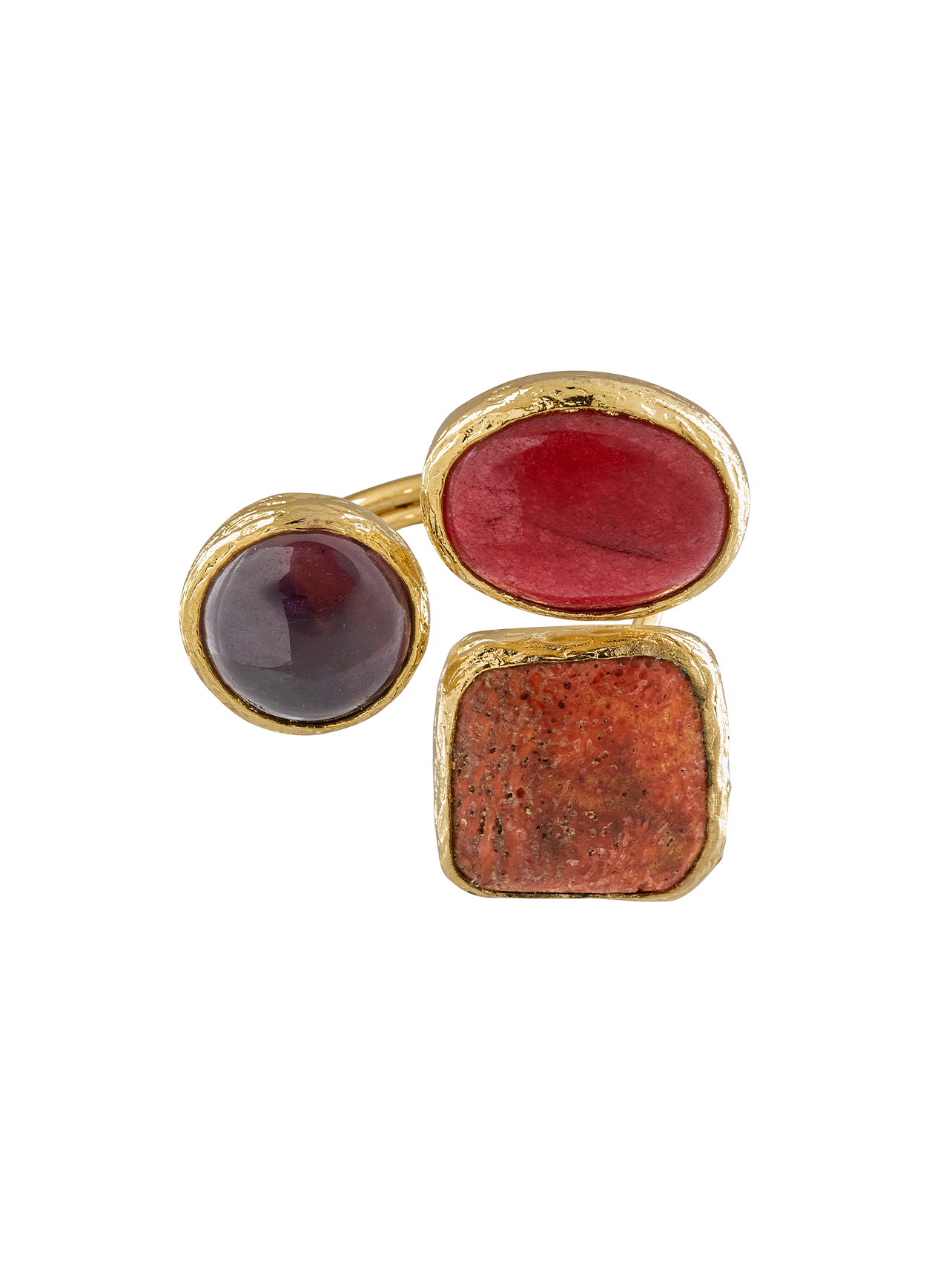 Ring Avant-garde Red