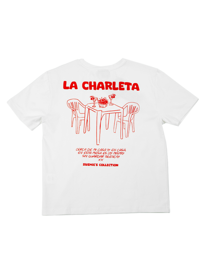 Tshirt La Charleta White