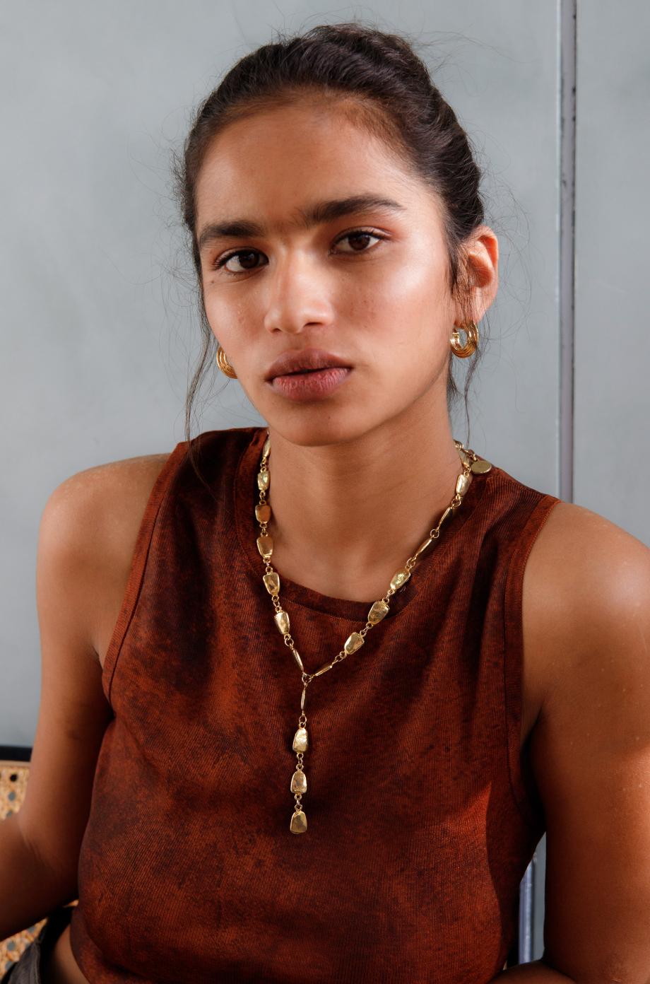 Necklace Tears On My O Tears Necklace Gold