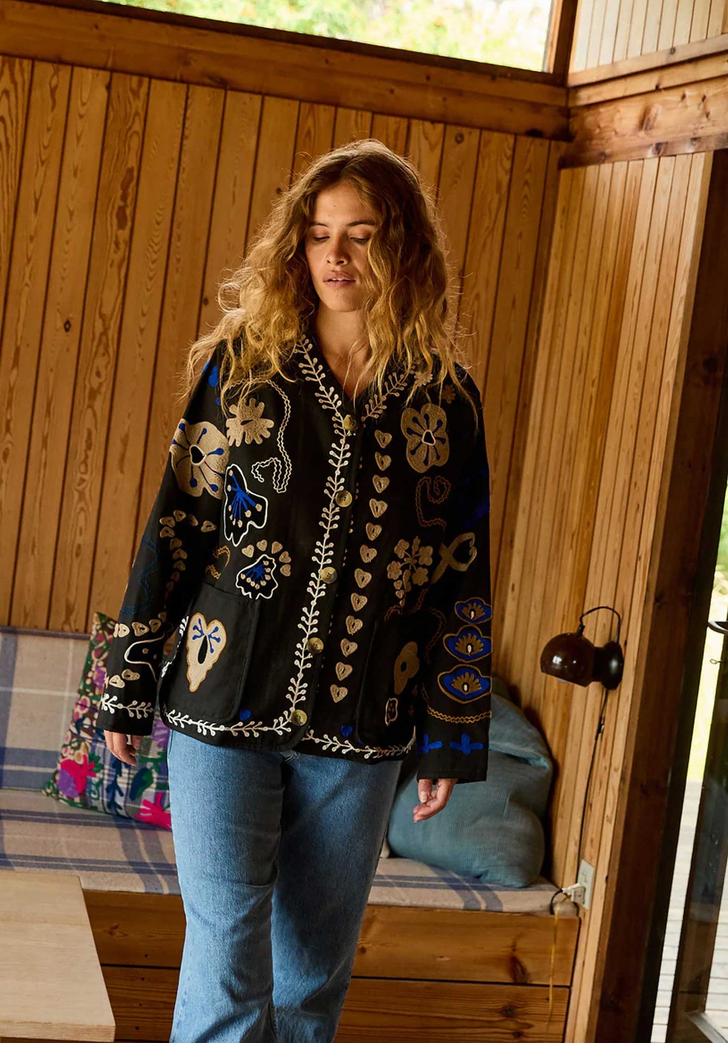 Jacket Maggie Suzani Asphalt