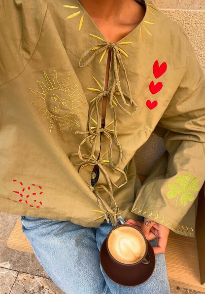 Jacket Se1416 Sophie Khaki