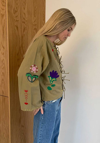 Jacket Se1416 Sophie Khaki