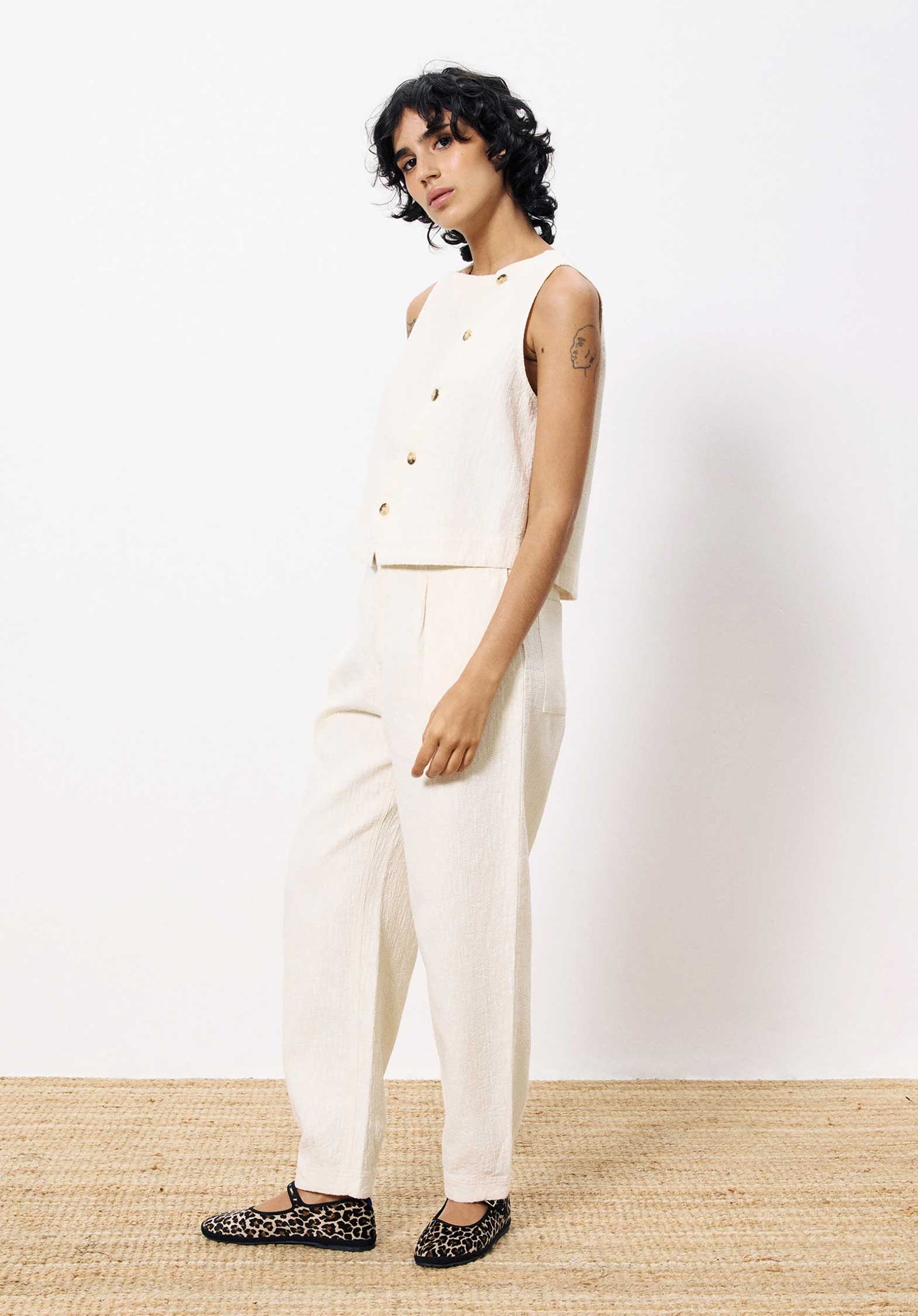 Gilet Chc-25094 Pamphilia Creme