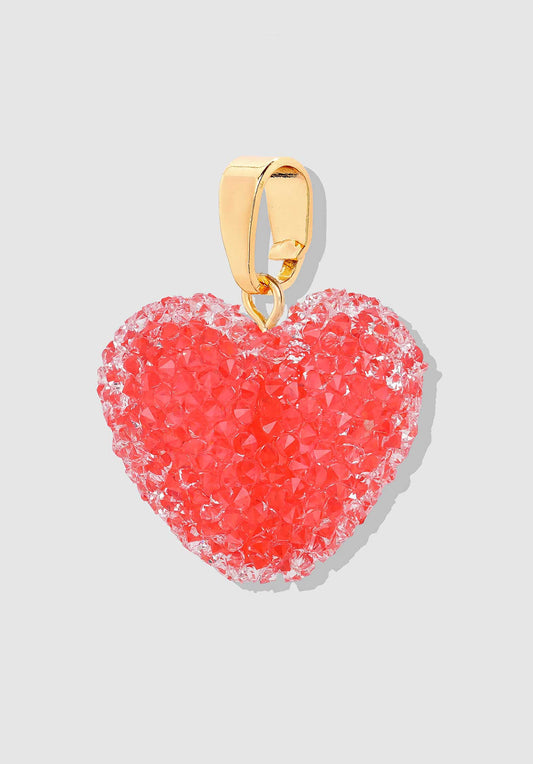 Necklace Jelly He Jelly Heart P Watermelon-G