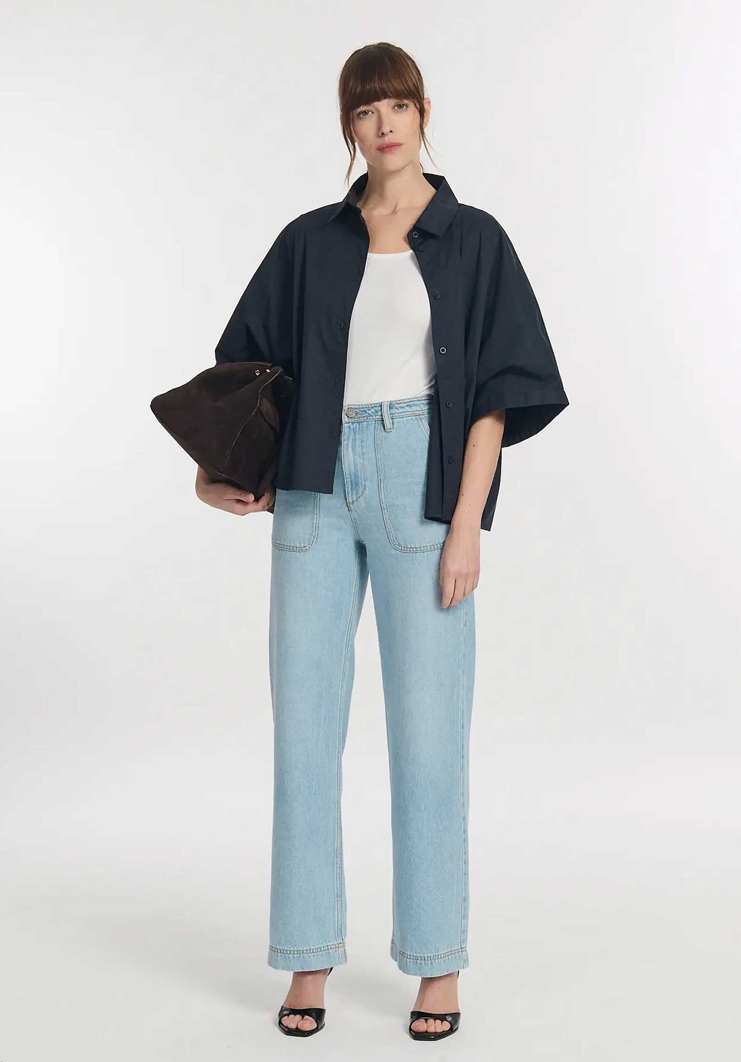 Jeans Po1501 Sperone Denim Bleach