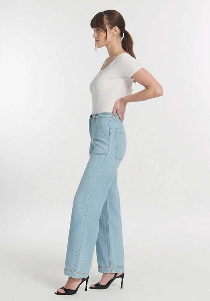 Jeans Po1501 Sperone Denim Bleach