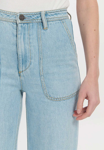 Jeans Po1501 Sperone Denim Bleach