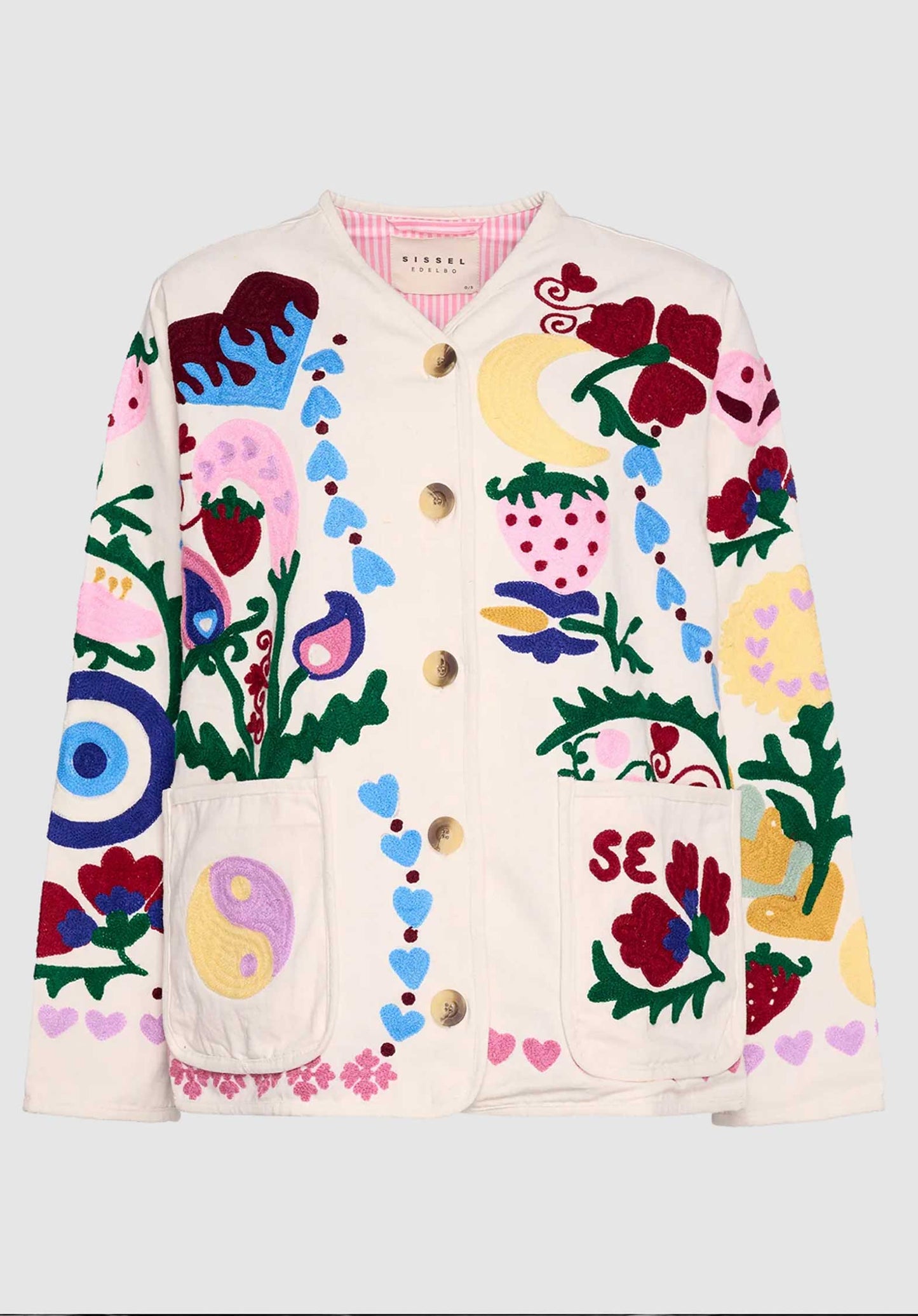 Jacket Se1172 Maggie Suzani White-Rose