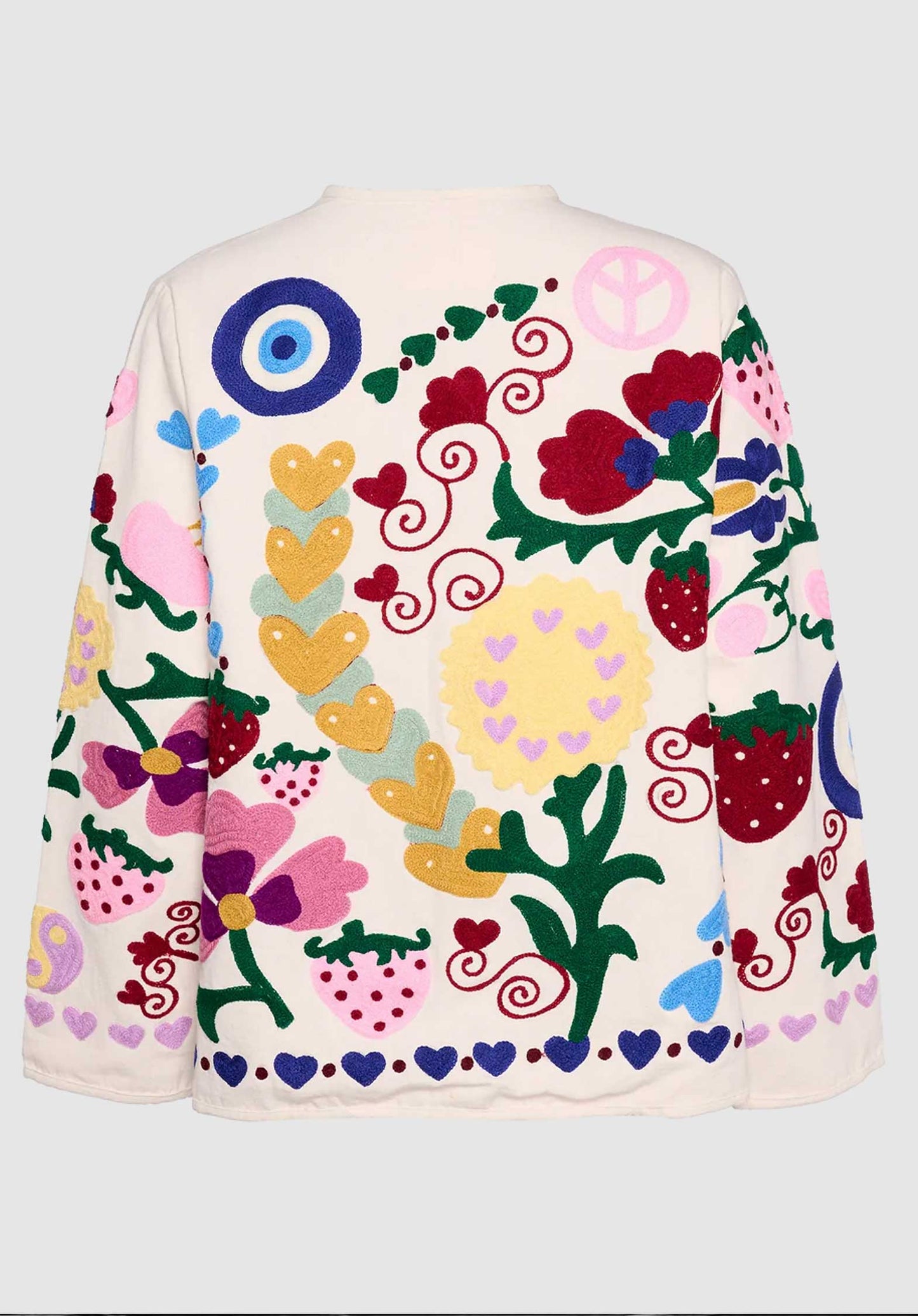 Jacket Se1172 Maggie Suzani White-Rose