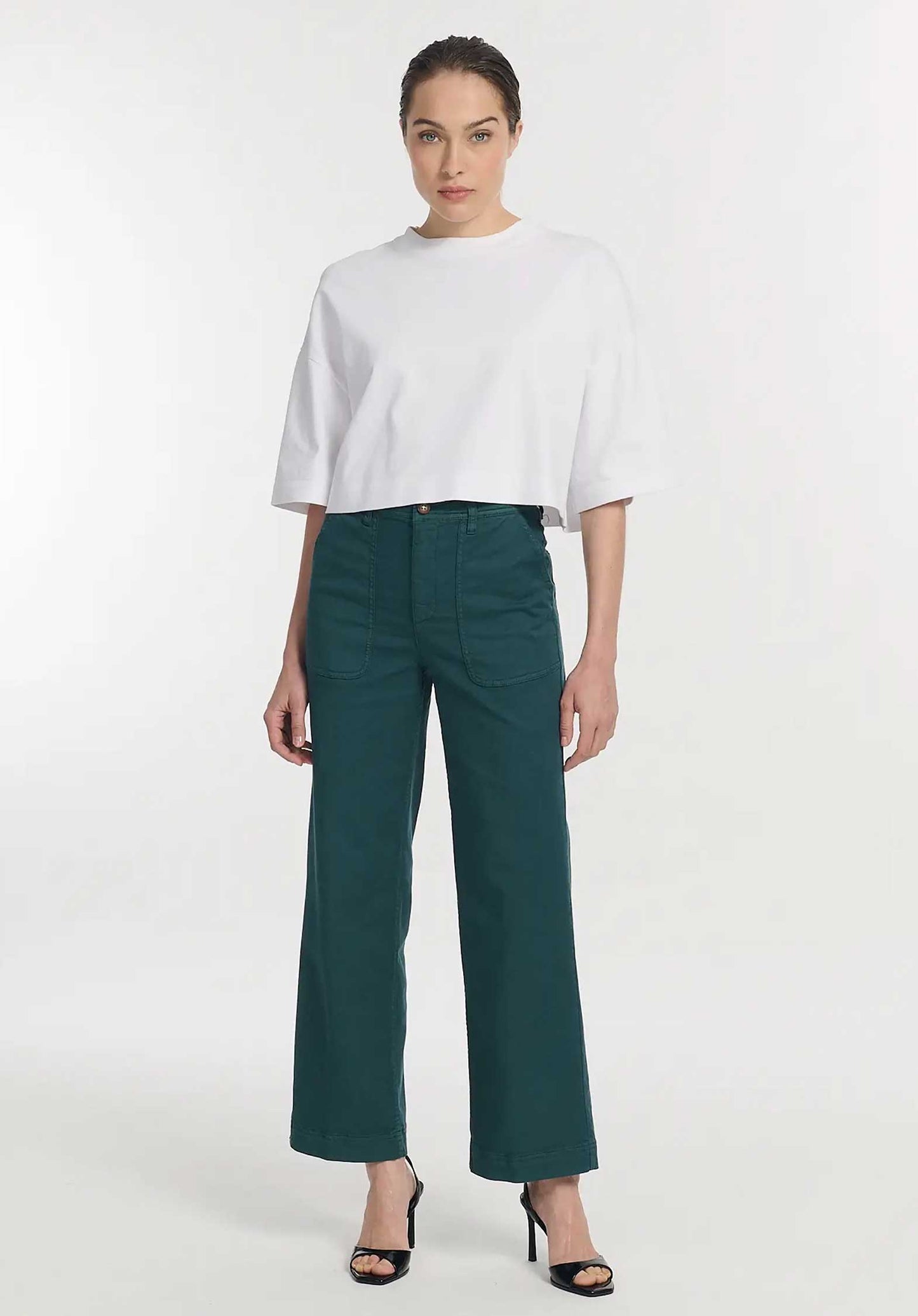 Jeans Po1116-251 Sunday Utility Moss