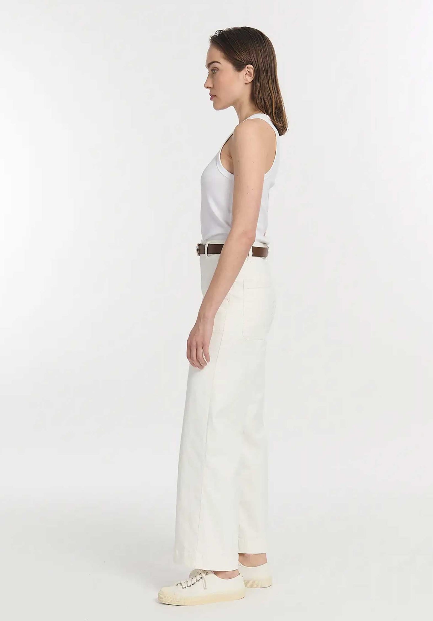 Jeans Po1116-251 Sunday Utility Blanc
