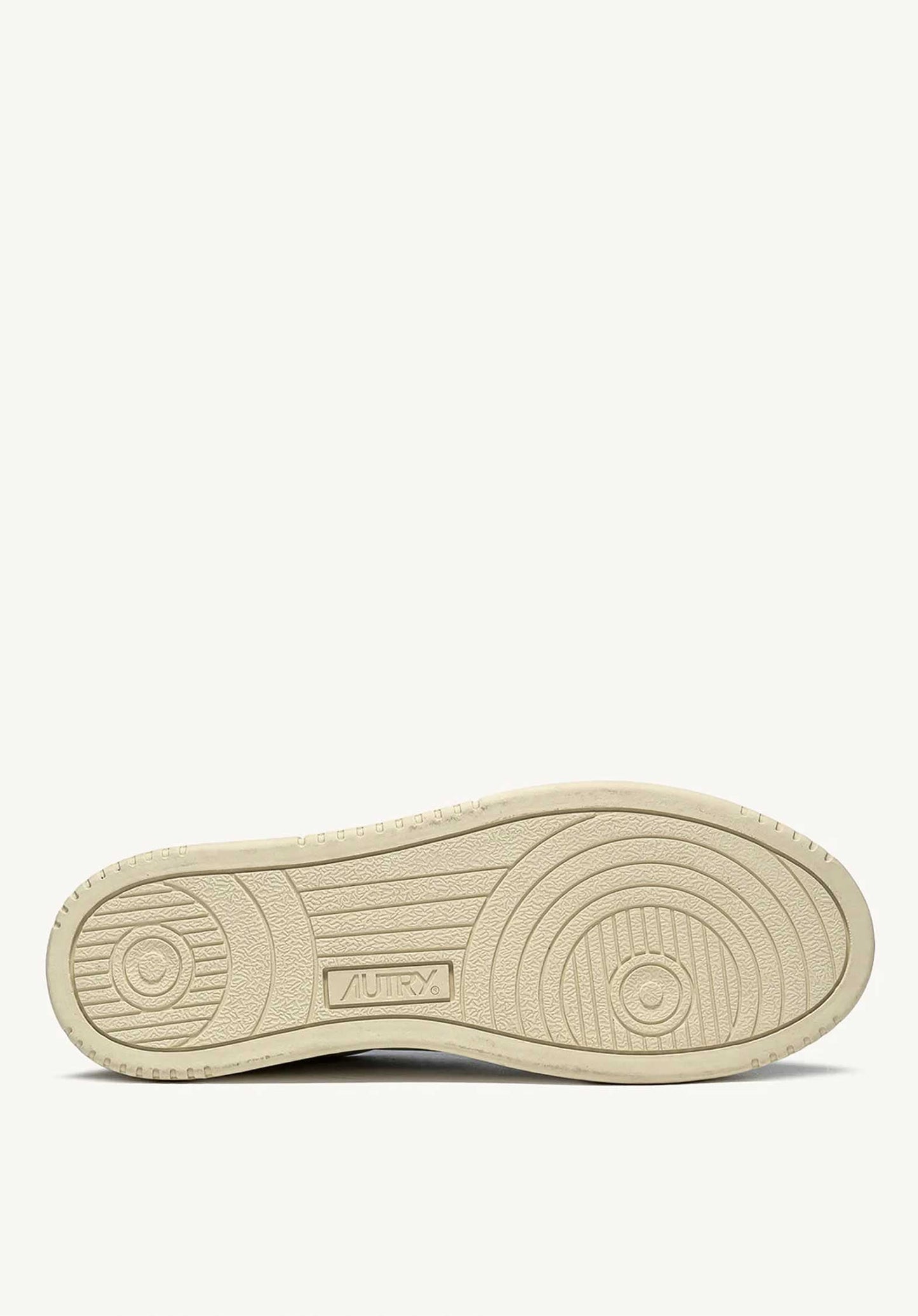 Autry | Medalist Low LL Sneaker - White & Beige Suede White-White