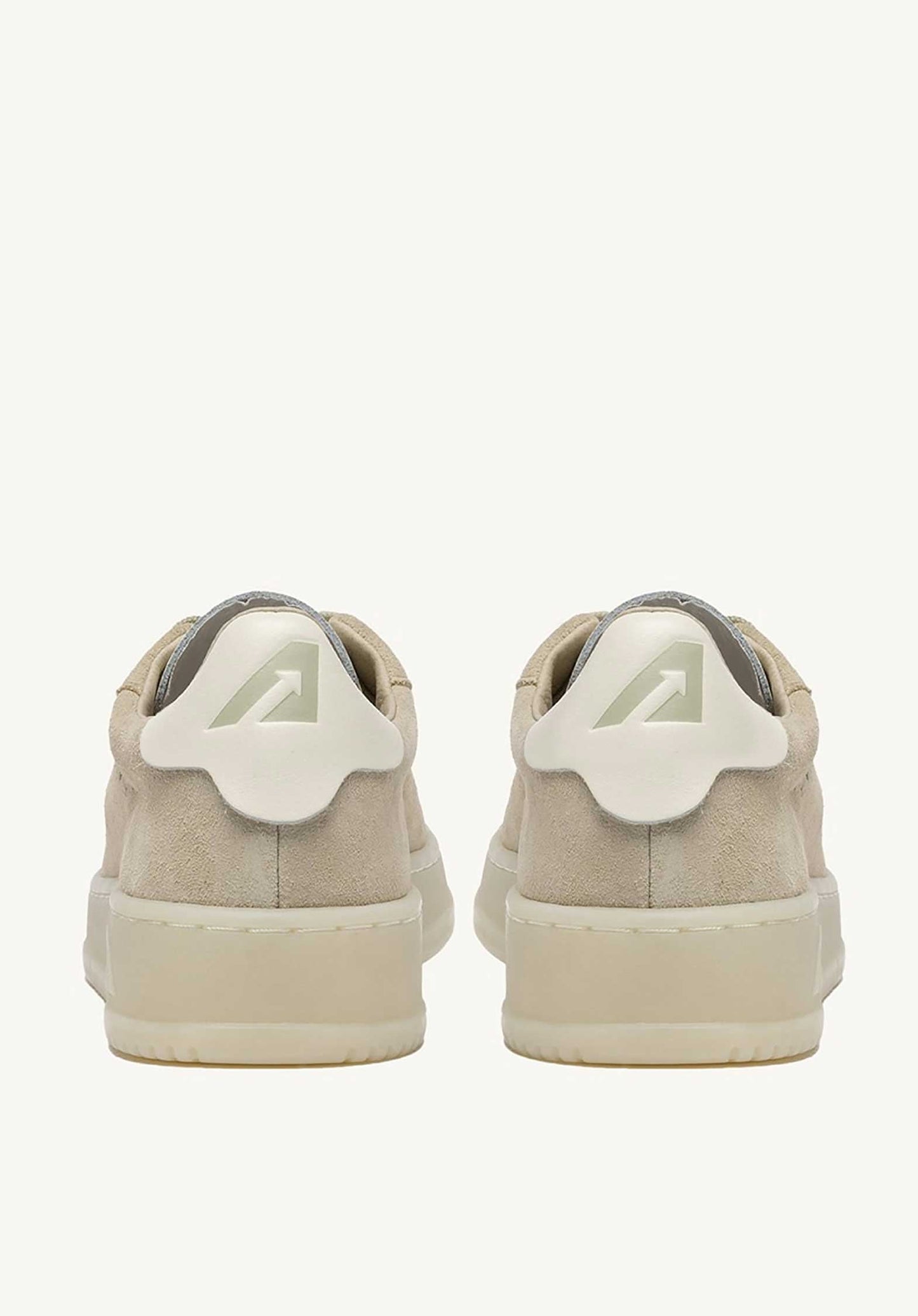 Autry | Dallas Low Sneaker in Suede Papyrus-Marsh