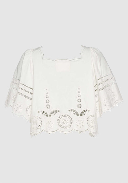 Blouse Se1565 Anja Top White