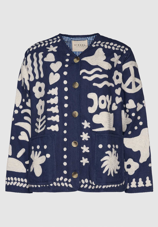 Jacket Se 1589 Maggie Suzani Navy-Peace