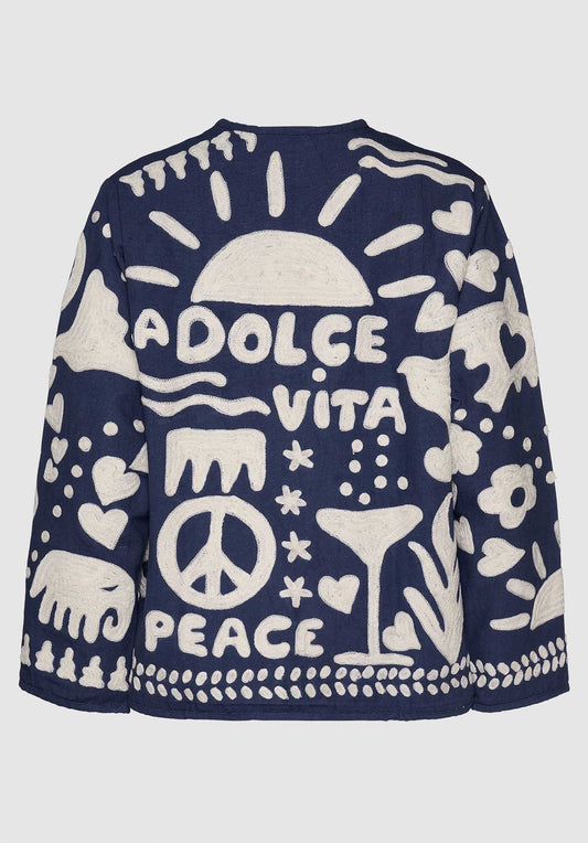 Jacket Se 1589 Maggie Suzani Navy-Peace