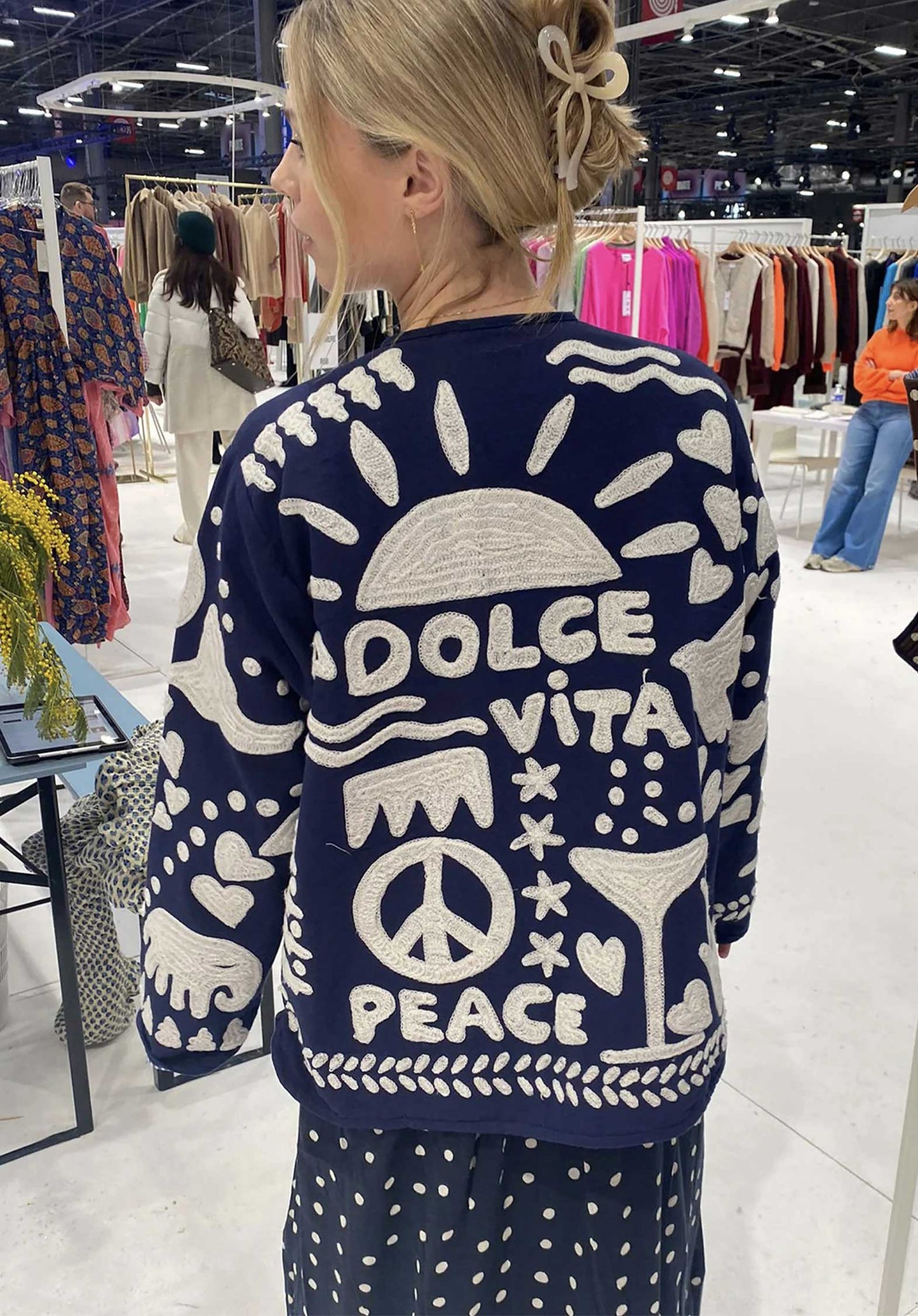 Jacket Se 1589 Maggie Suzani Navy-Peace