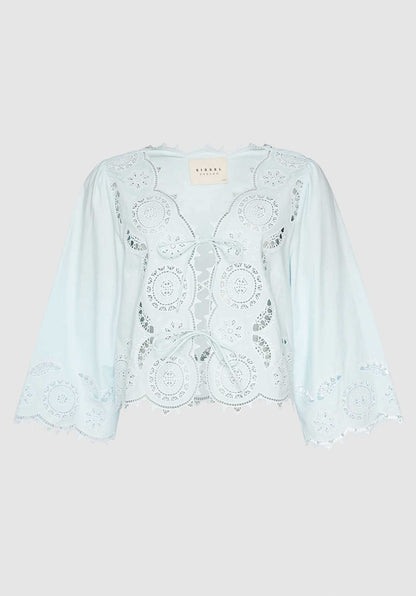 Blouse Se1566 Anjali Top Crystal-Blue