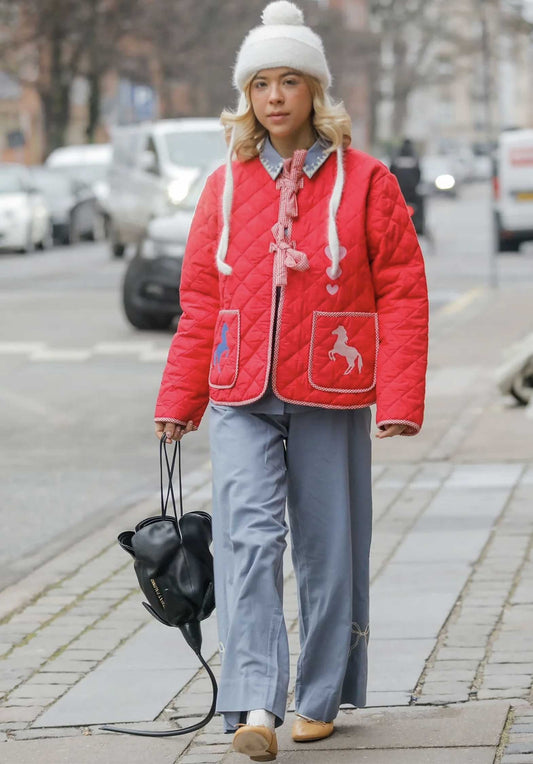 Jacket Se1451 Penny Jacket Chinese-Red