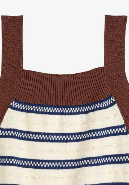 Tank Stripes Knitt 125ad105 Off-White