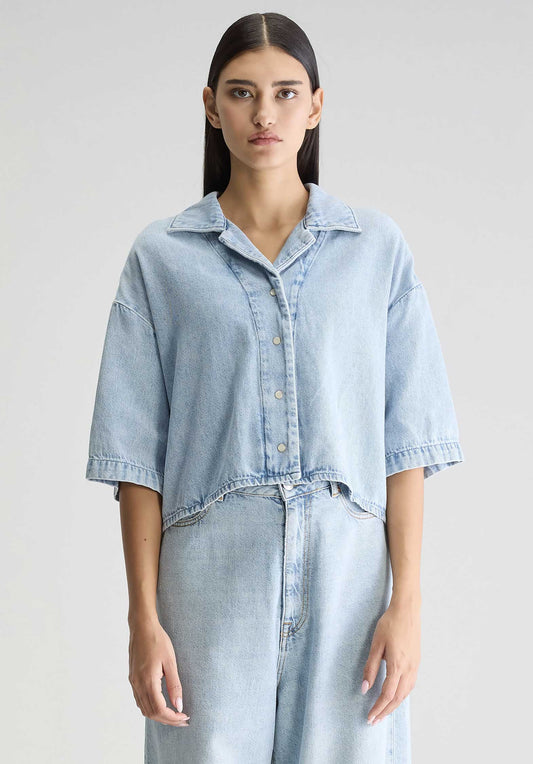 Shirt Bw251464 D0481 Pool51 D0481 Lt-Blue-Bleach