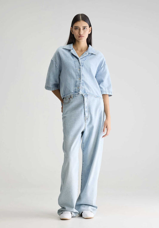 Shirt Bw251464 D0481 Pool51 D0481 Lt-Blue-Bleach