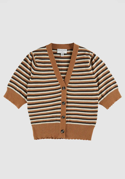 Cardigan Raye Ida-bowie Rayure-Sahara