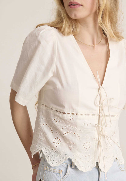 0869 Blouse Venus Ecru