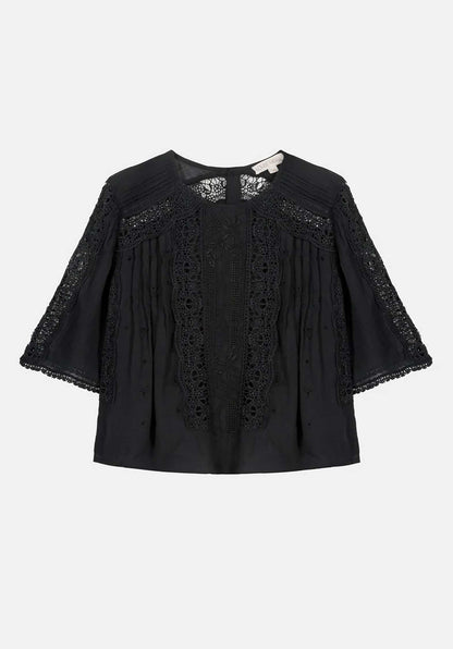 Blouse B0383 Ingrid Black