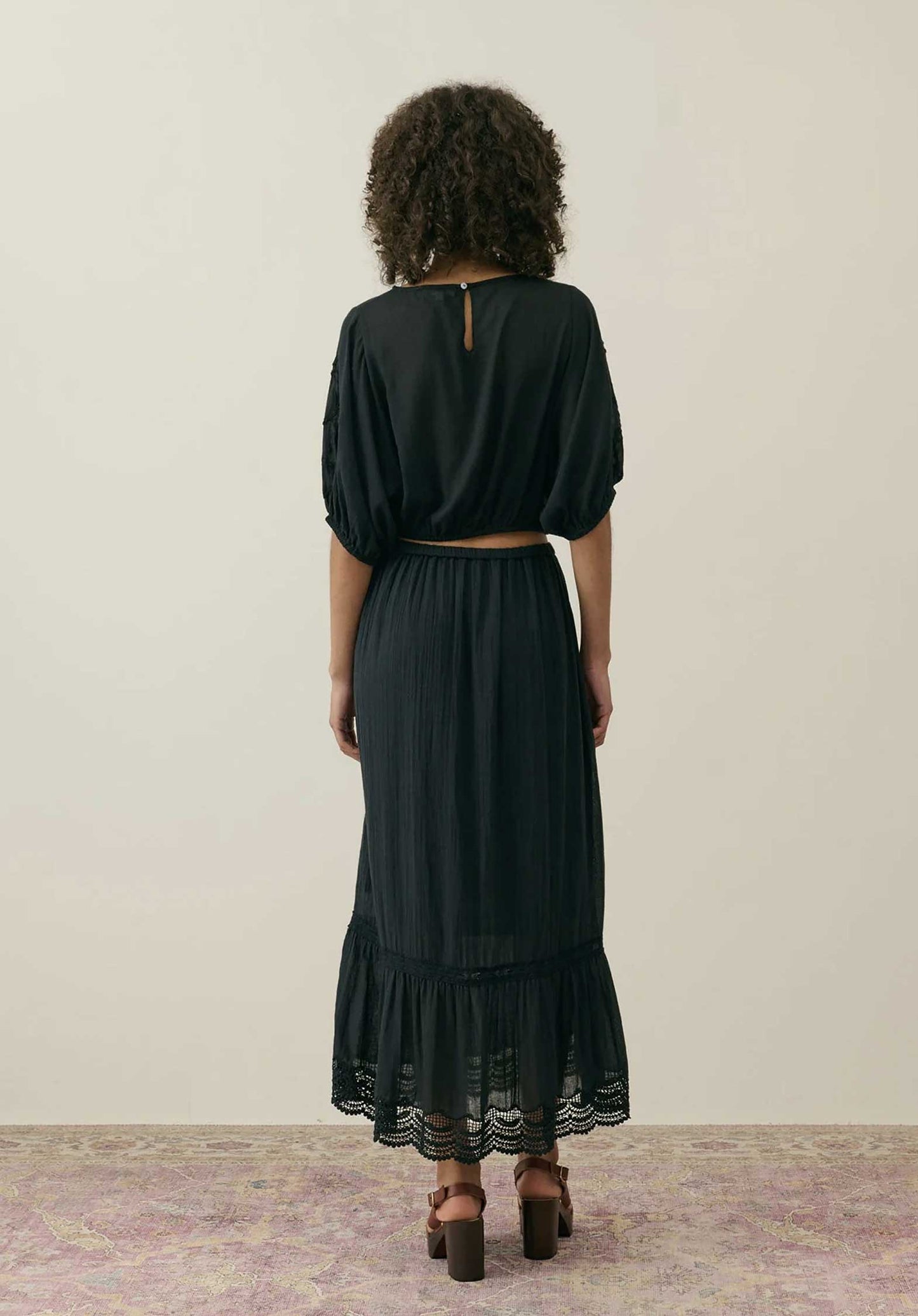 Skirt L0372 Paula Black