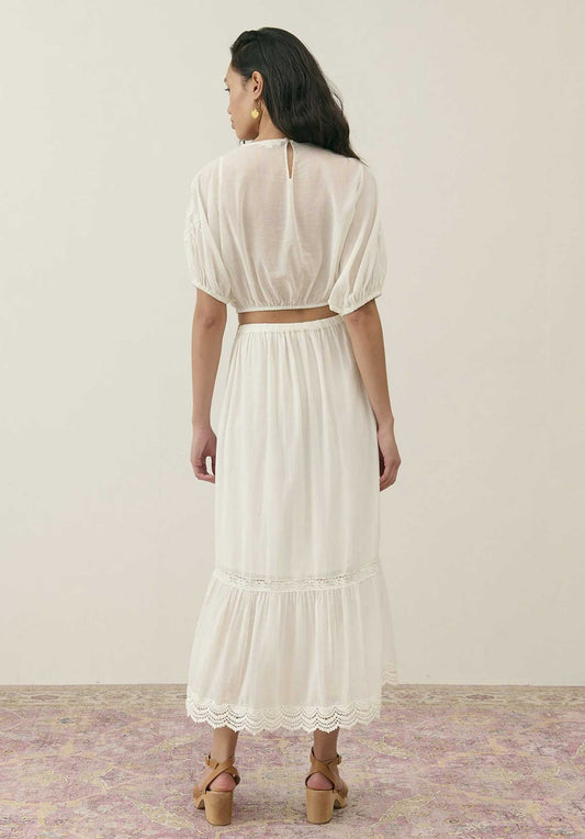 Skirt L0372 Paula Off-White