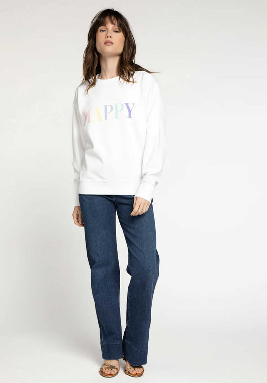 Sweatshirt Britany White
