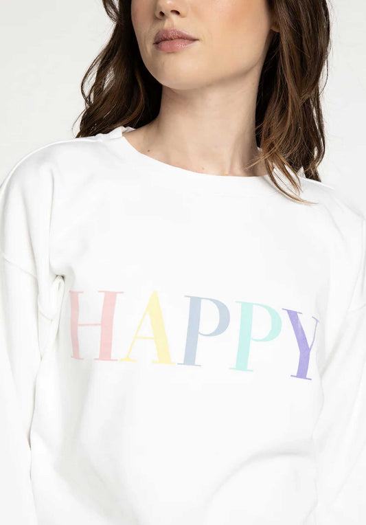 Sweatshirt Britany White