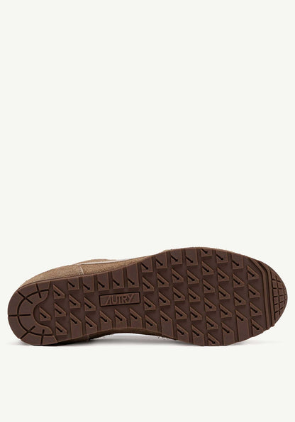 Autry | Windspin Low Sneaker - Suede Peanut