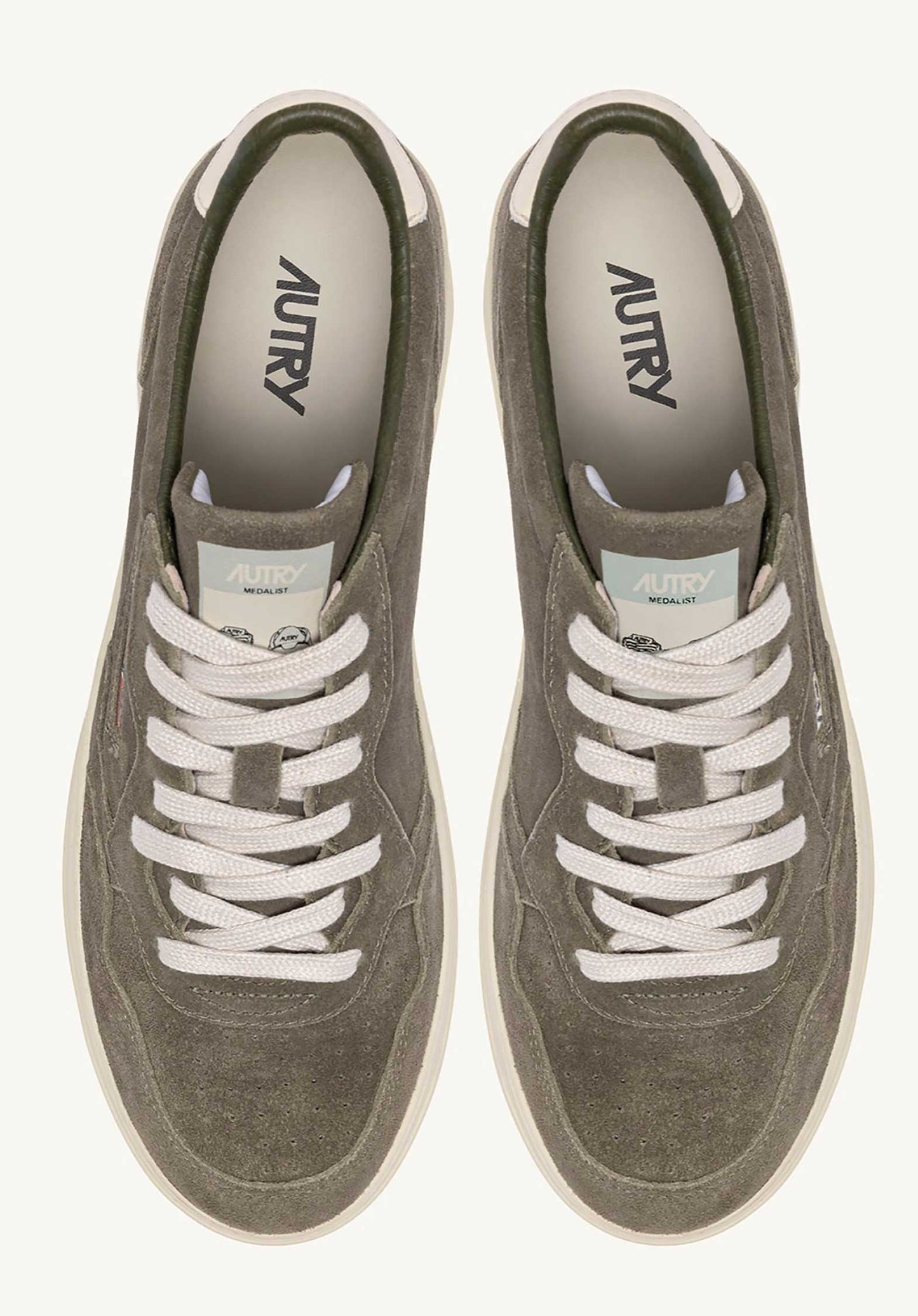 Autry | Medalist Low Sneaker - Mistletoe-White