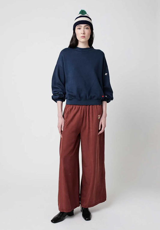 Sweatshirt Navy Re 225ad019 Midnight-Blue