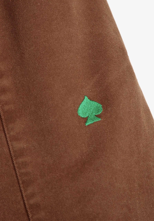 Pants  Embroi 225ad036 Brown