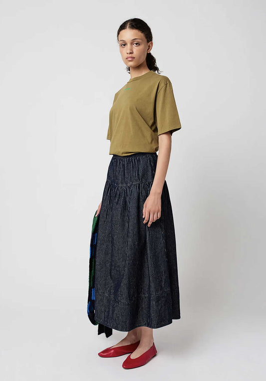 Denim Skirt Denim 225ad044 Navy-Blue