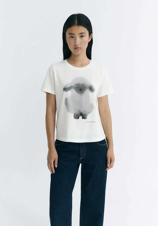 Tshirt Ida Cloud S Ida Cloud Sheep White