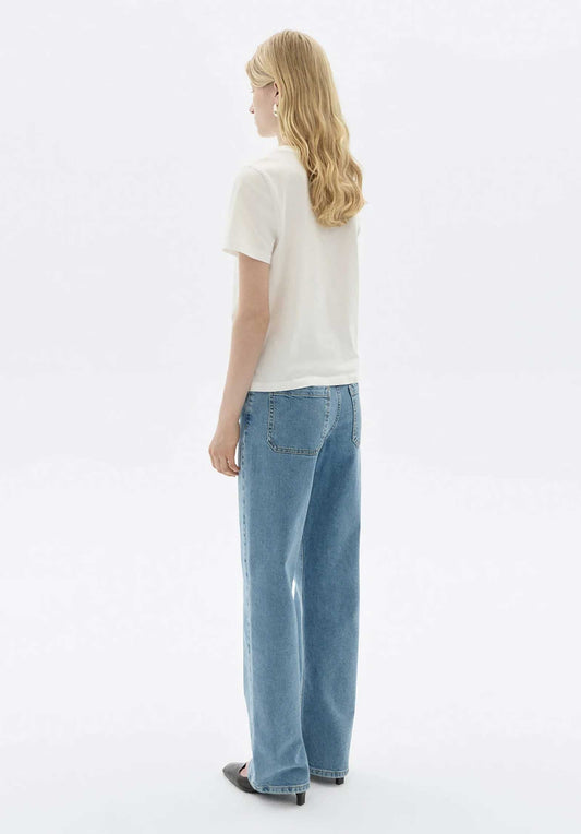 Tshirt Ida Pancake White