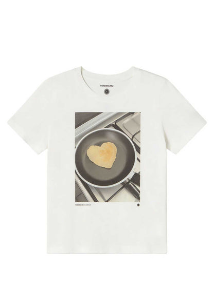 Tshirt Ida Pancake White