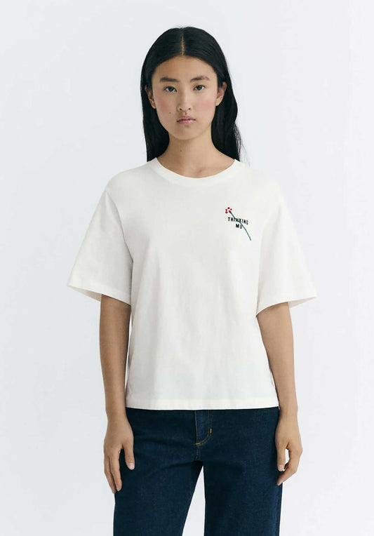 Tshirt Lucia Flor Lucia Flor Tm White