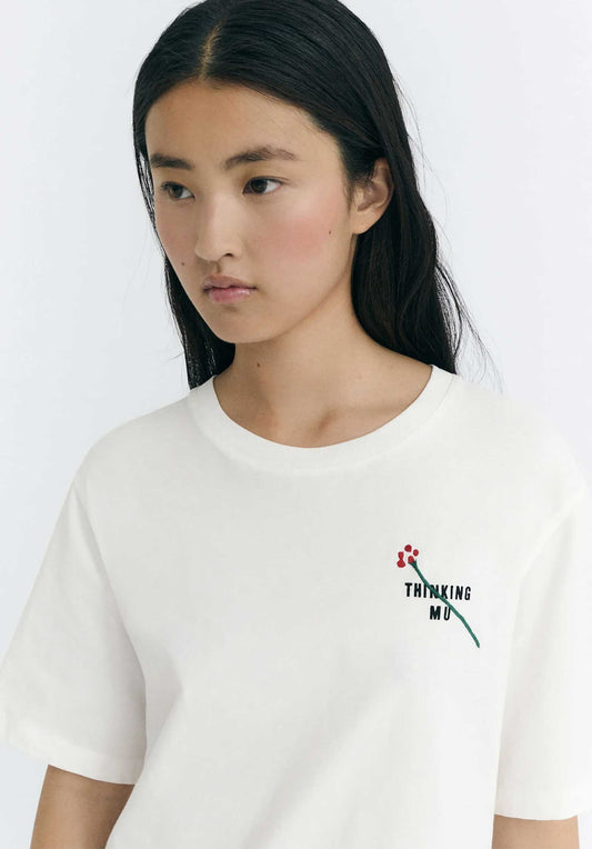 Tshirt Lucia Flor Lucia Flor Tm White