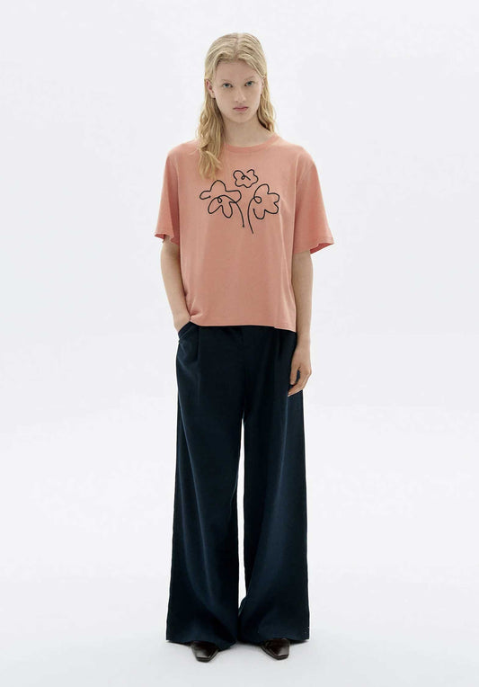 Tshirt Lucia Flowe Lucia Flower Ro Pink