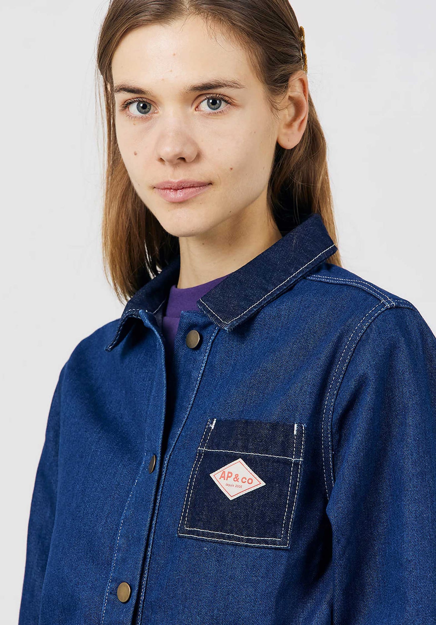 Denim Jacket H25wv30 Garcia Denim-Bleu-306