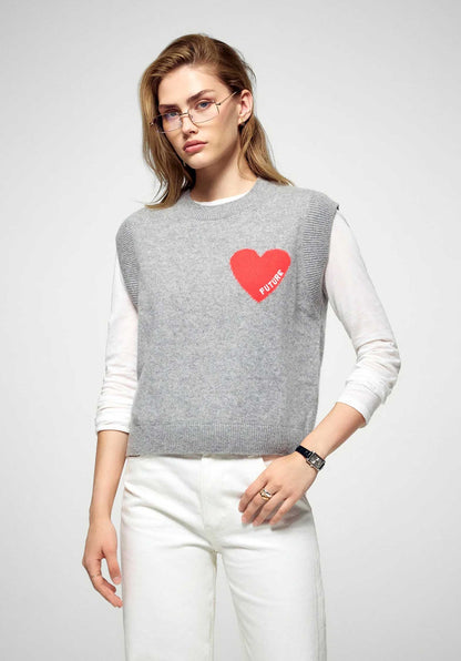 Vest Permwps01303 Gris-Chine-Fonce-F