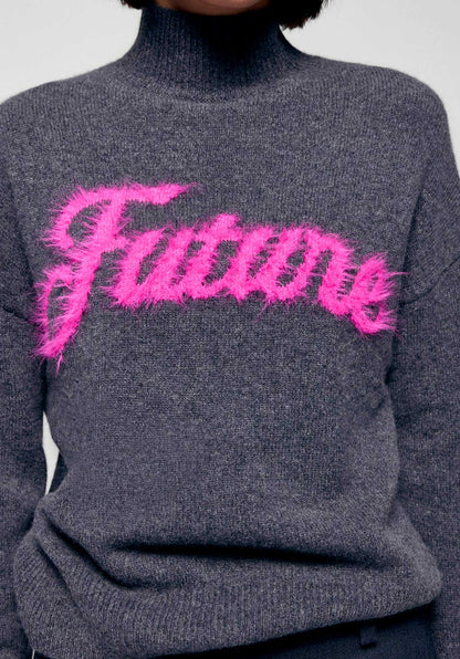 Pullover 2501wpm03338 Anthracite-F