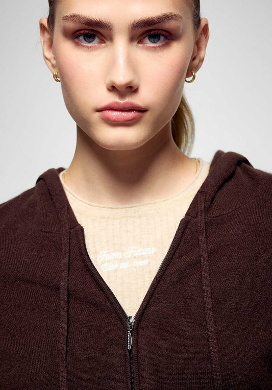 Cardigan 2401wph00007 Chocolat