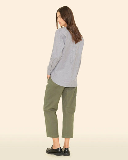 Xirena | Rancho Pant in - Cropped Barrel Leg Army-Green