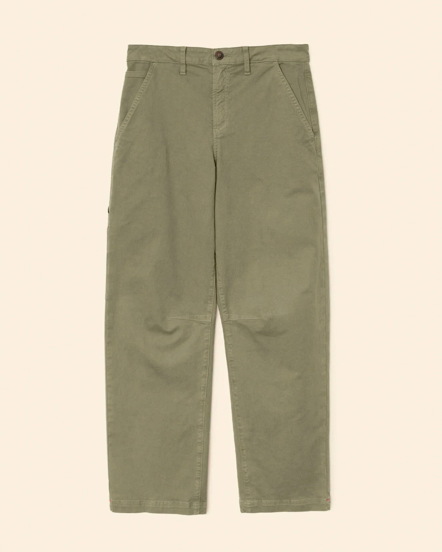 Xirena | Rancho Pant in - Cropped Barrel Leg Army-Green